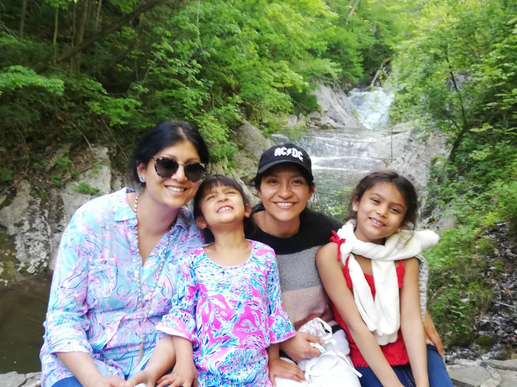 Mishra family and Au Pair Jessica