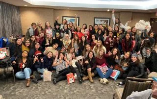 Go Au Pair collected 68 toys for Toys for Tots (Twin Cities) in 2019
