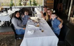 Au Pair and Host Family