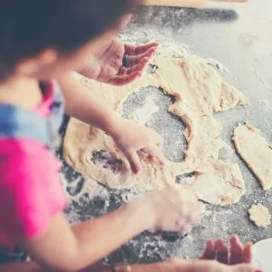 Kids baking
