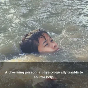 Signs of drowning