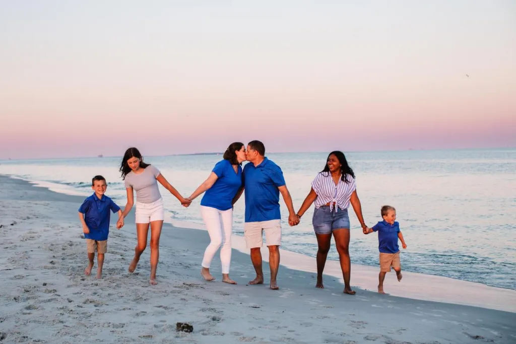 Alejandra and her host family