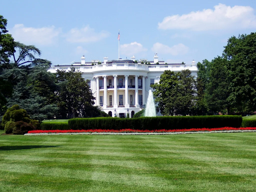 The White House in Washington, DC